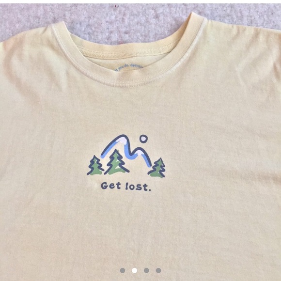☀️ Life is Good Yellow Tee - Picture 2 of 4